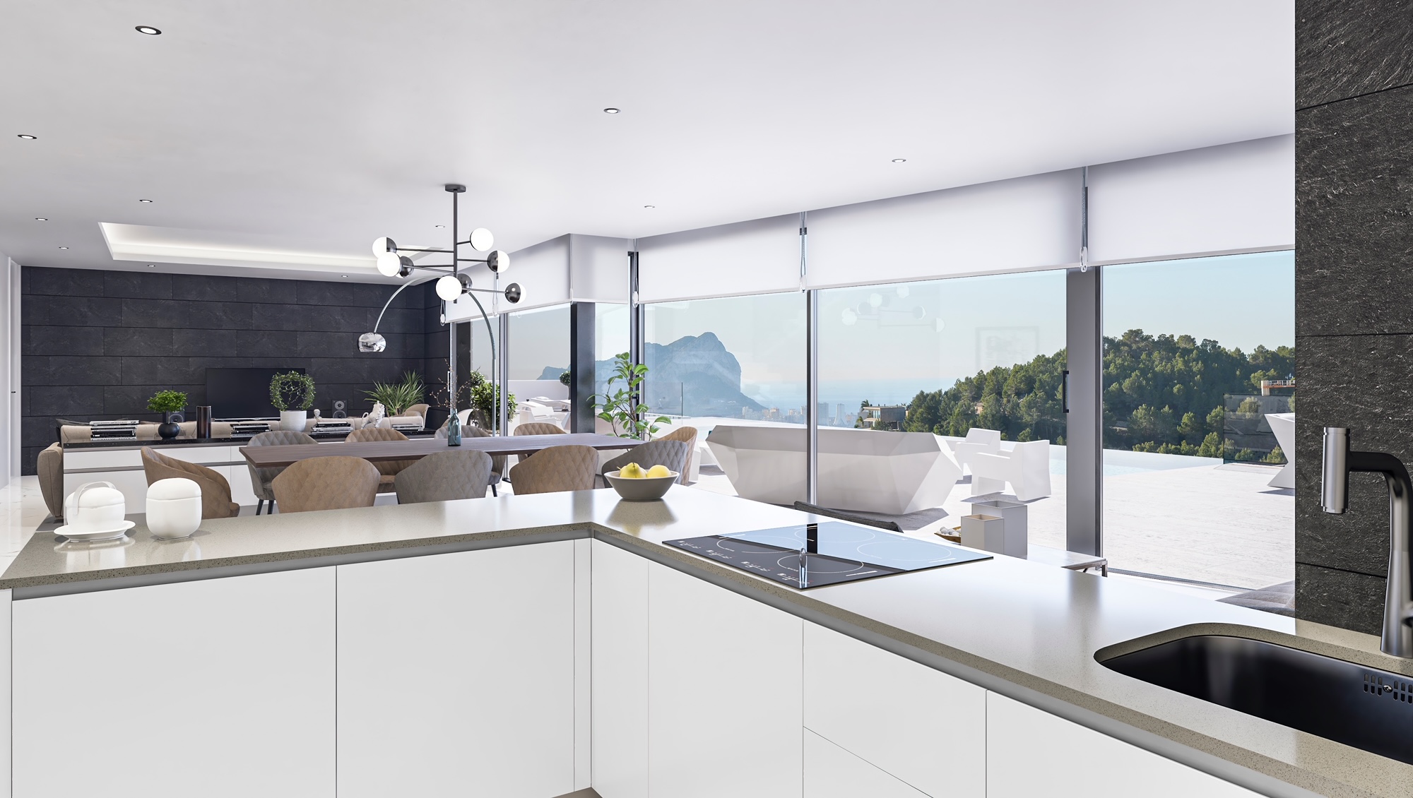 Proyecto Chalet de Lujo en Calpe con Vistas al Mediterraneo