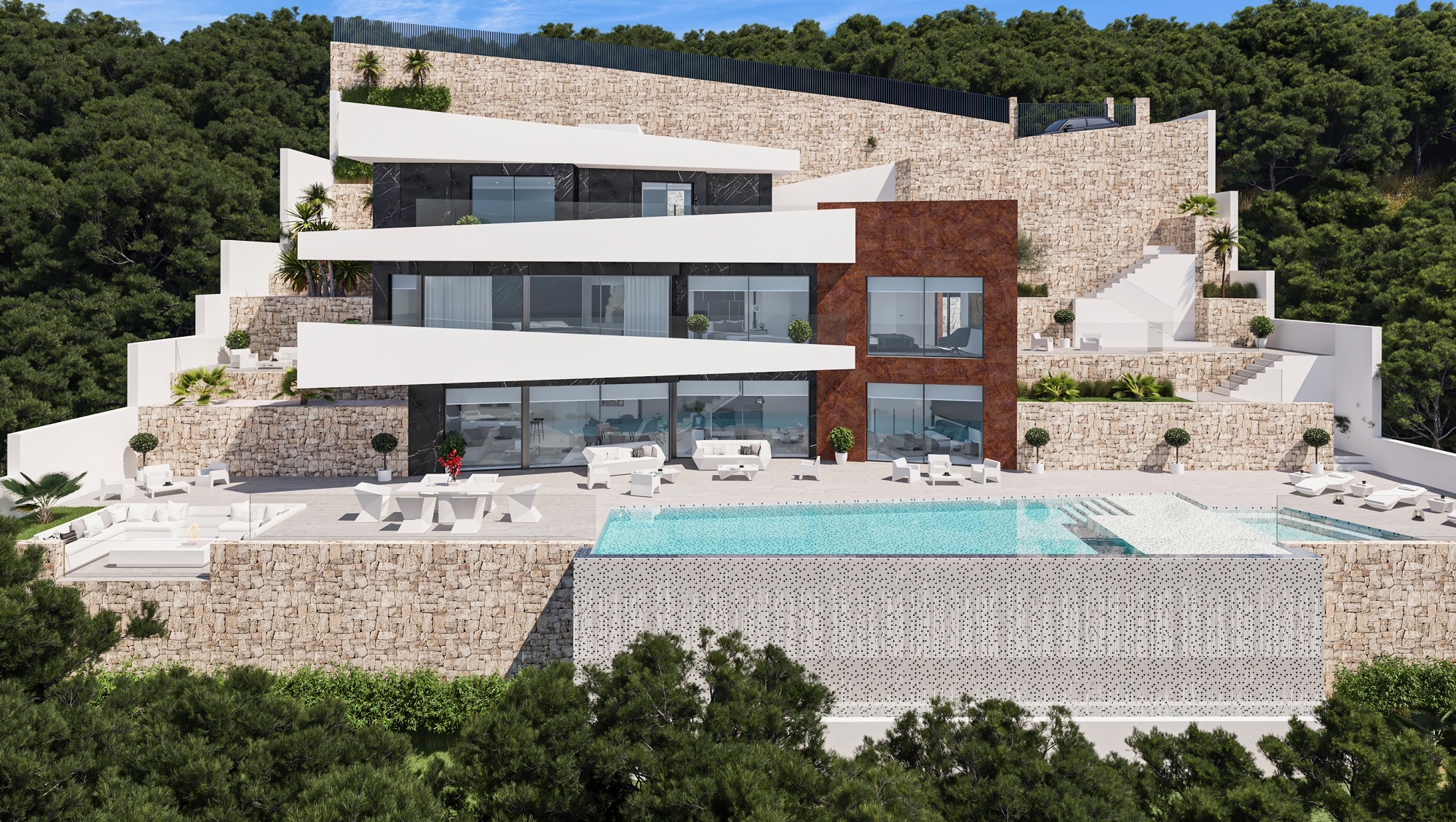 Proyecto Chalet de Lujo en Calpe con Vistas al Mediterraneo