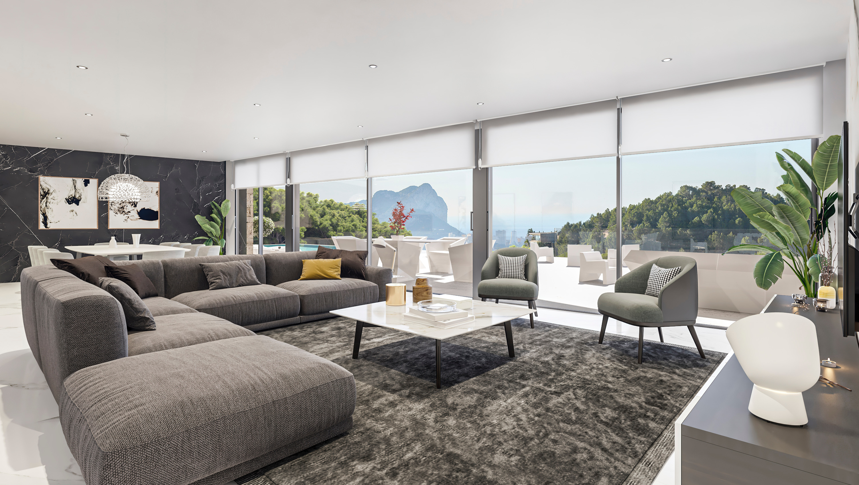 Project Luxury Villa in Benissa with Views of the Bay of Calpe