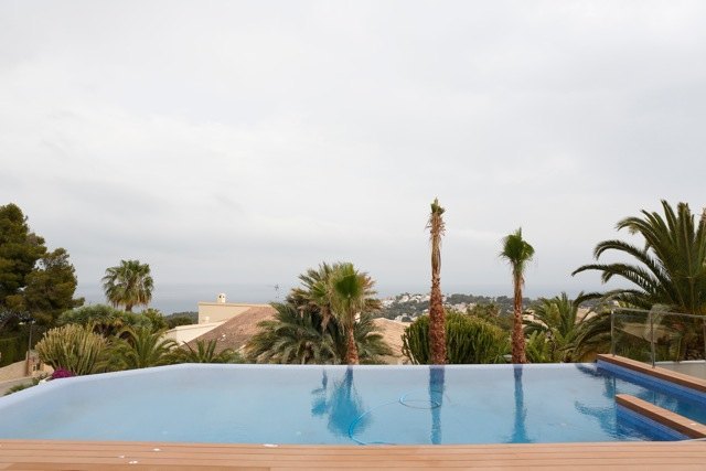 Propriété de luxe à Moraira avec vue sur la mer