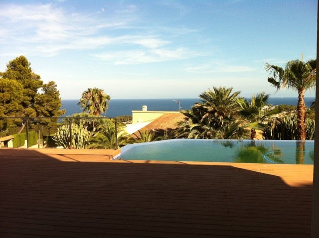 Propriété de luxe à Moraira avec vue sur la mer