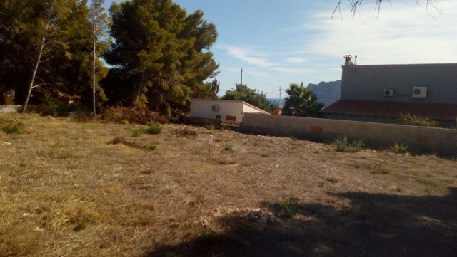 02 Flache Grundstücke mit Meerblick in Benissa