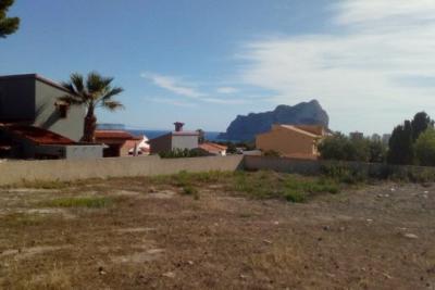 Tomt till salu i Calpe