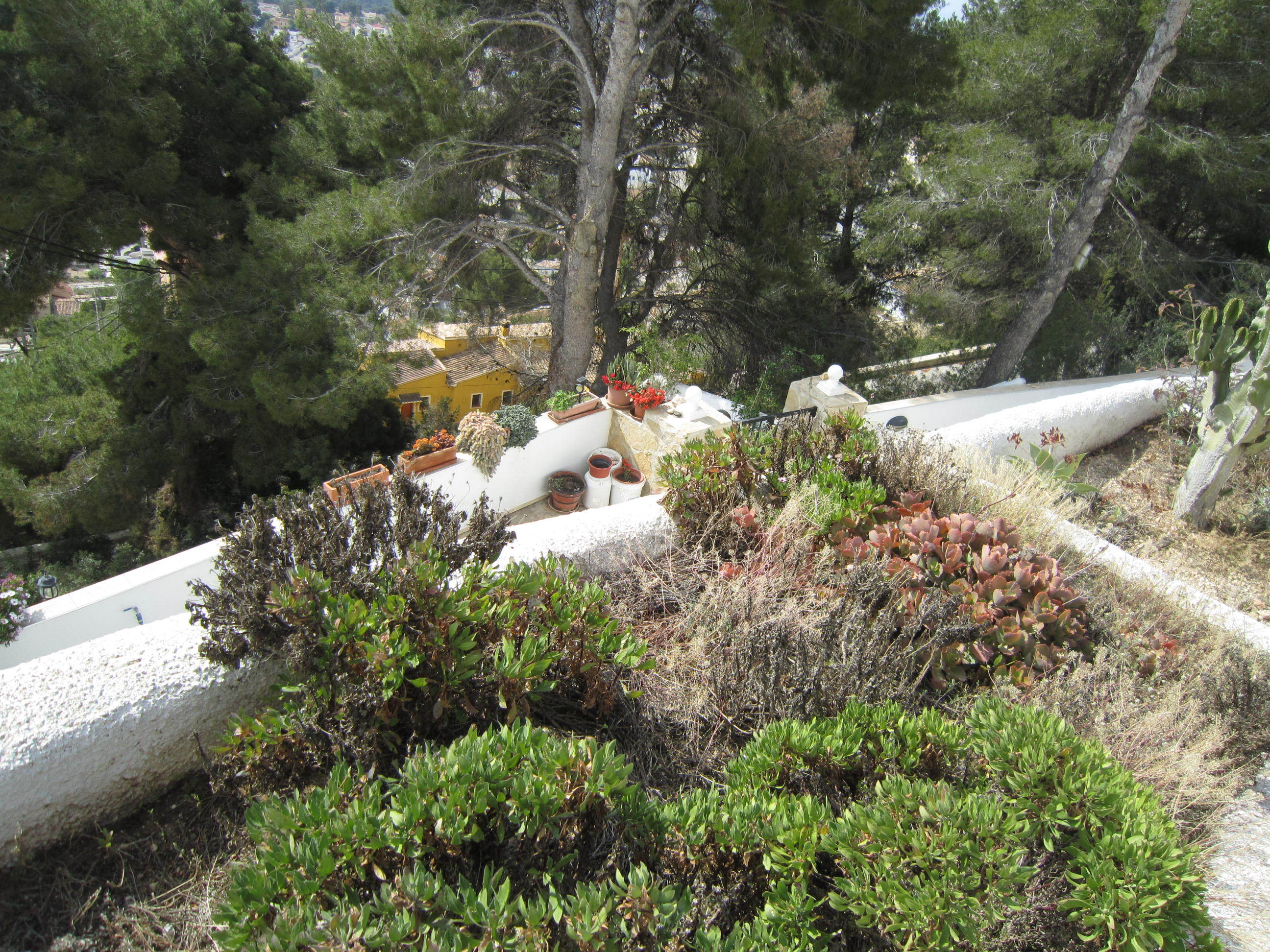 Terrain avec vue imprenable sur la mer à Moraira