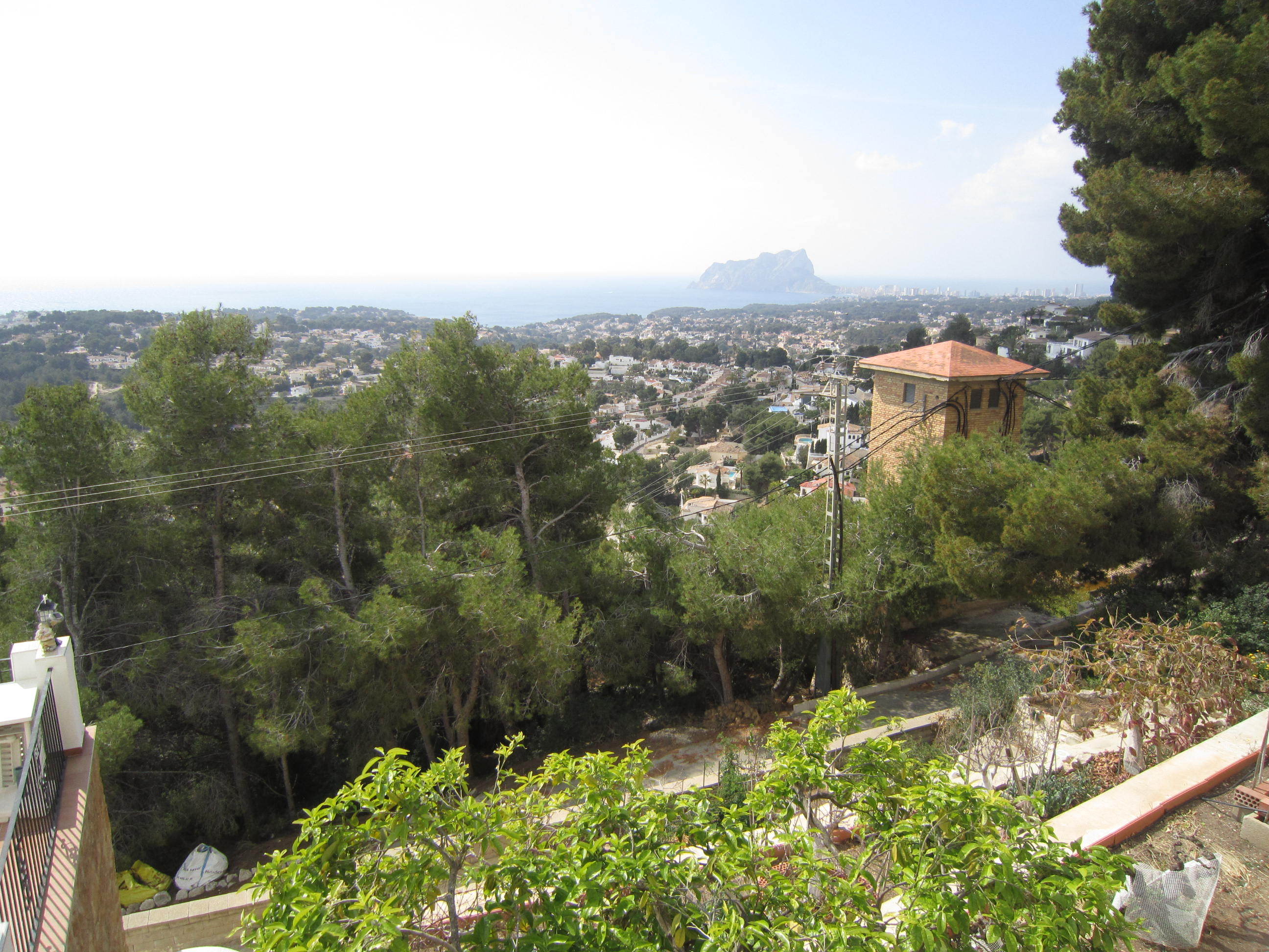 Grundstück mit herrlichem Meerblick in Moraira