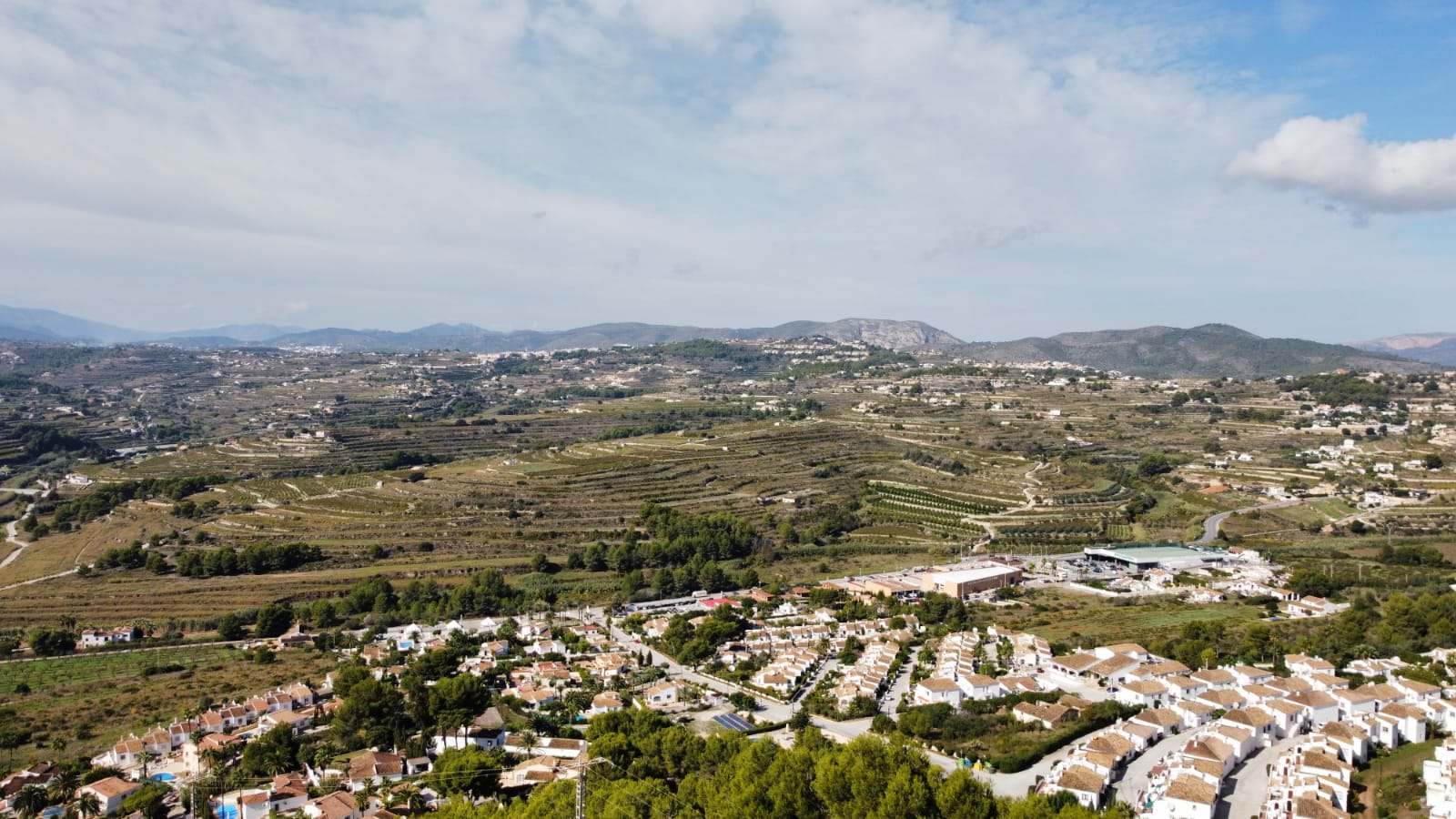 Tomt i Moraira i ett otroligt område med unik utsikt