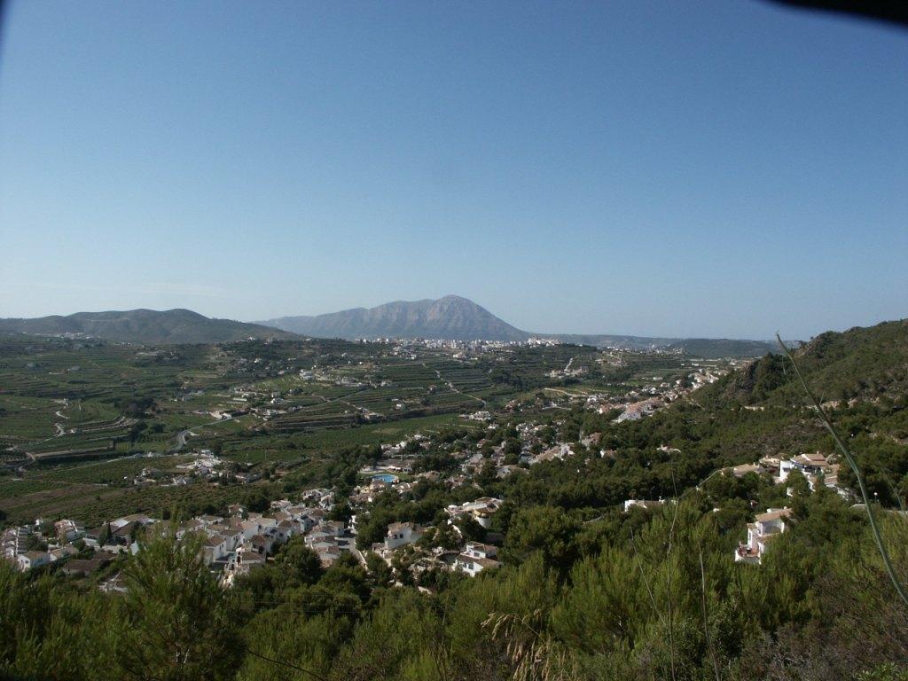 Tomt i Moraira i ett otroligt område med unik utsikt