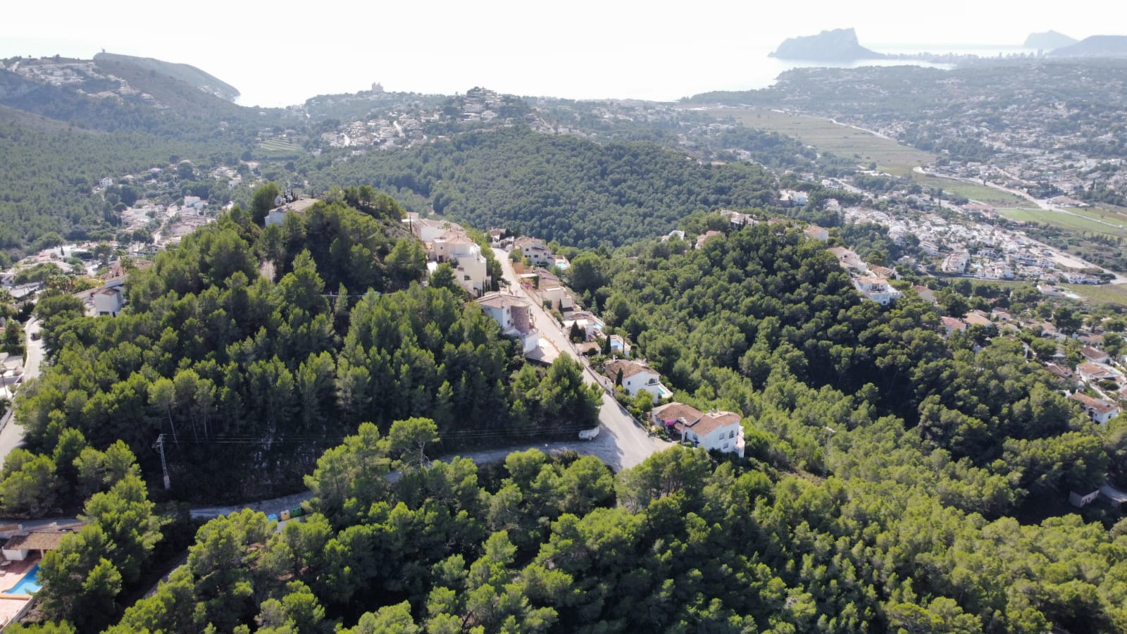 Perceel in Moraira in een ongelooflijk gebied met een uniek uitzicht