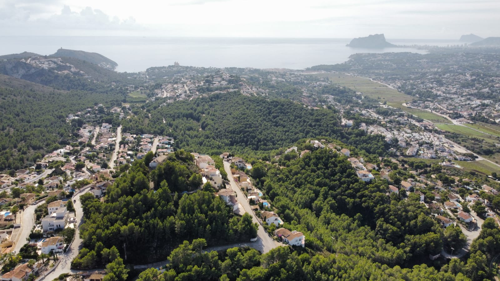 Terrain à Moraira dans une région incroyable avec des vues uniques