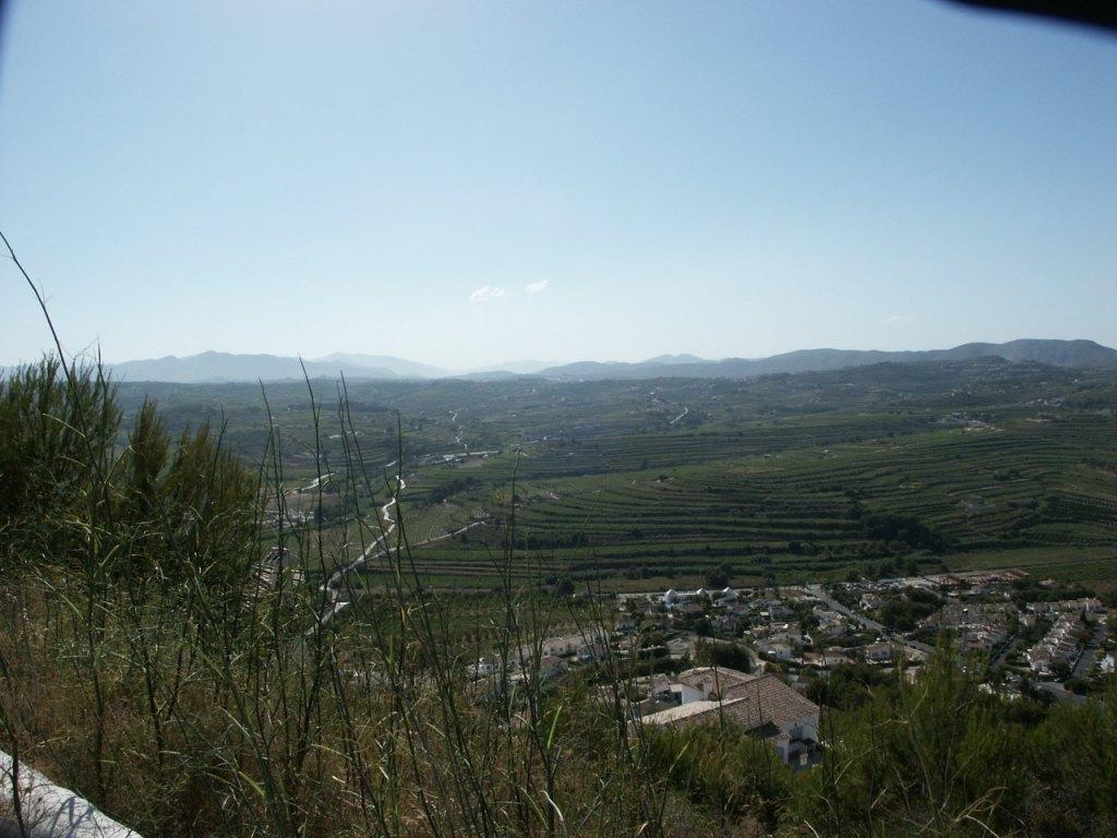 Tomt i Moraira i ett otroligt område med unik utsikt