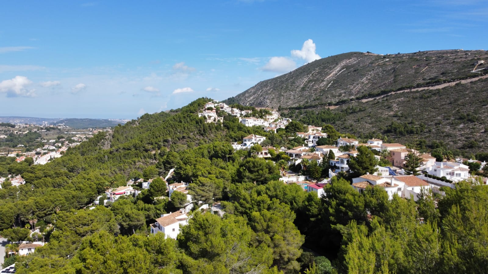 Tomt i Moraira i ett otroligt område med unik utsikt