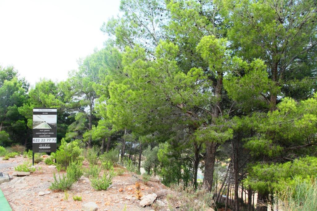 Grand terrain dans les collines d’Altea avec une vue incroyable sur la mer