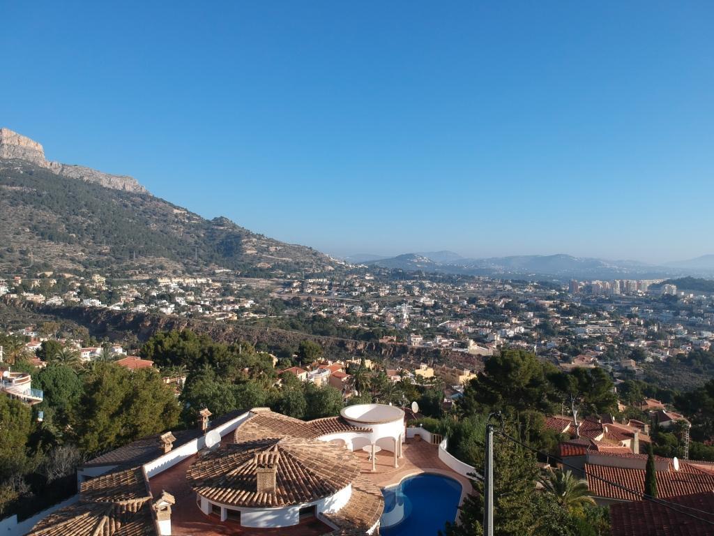 Moderne villa met zeezicht in Calpe