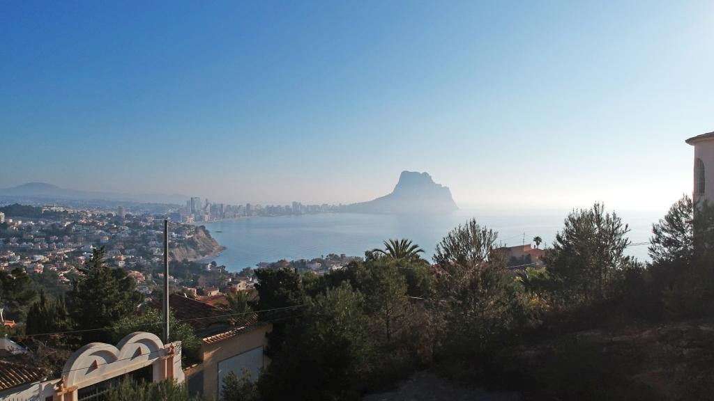 Moderne villa med havudsigt i Calpe