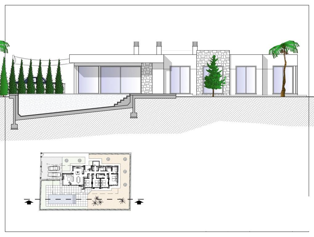 Villa i Calpe - Nytt projekt