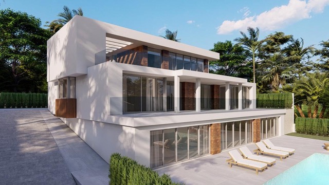 Luxury Villa Under Construction in Altea Hills