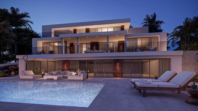 Luxe villa in aanbouw in Altea Hills