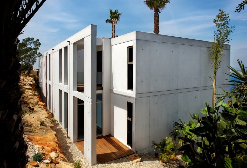 Luxusvilla mit herrlichem Blick auf das Meer und die Stadt Benidorm