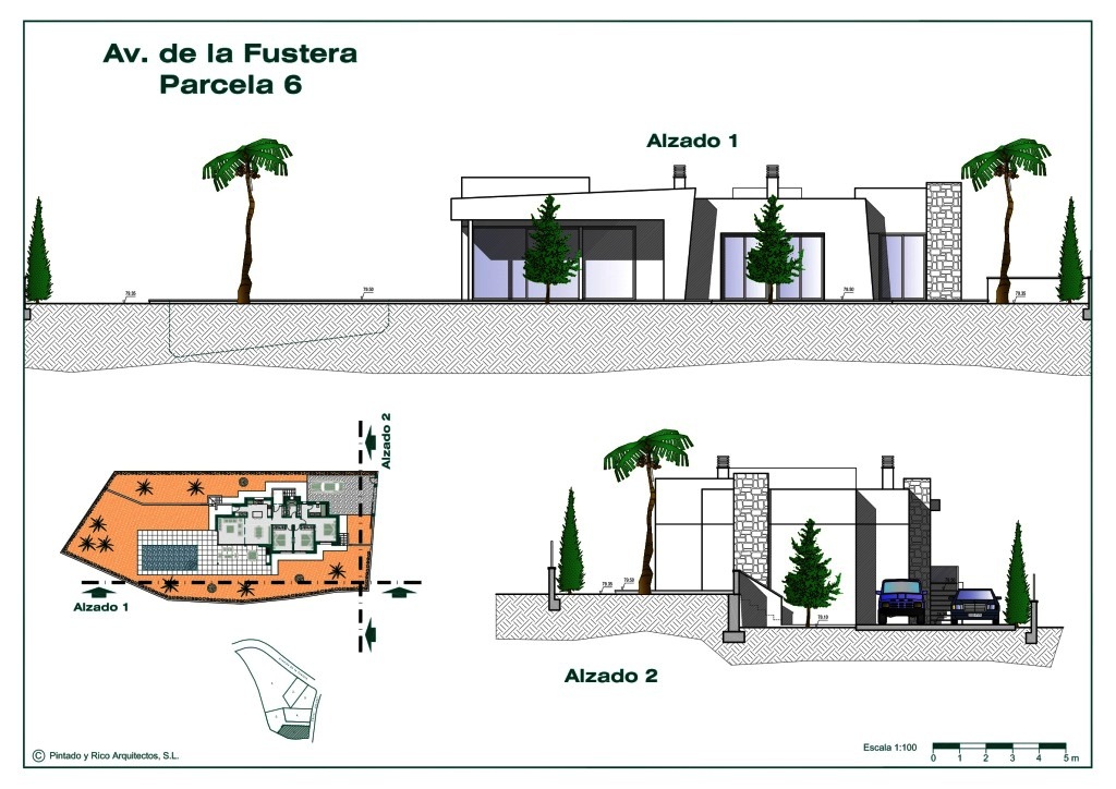 Moderne villaer i Benissa Costa