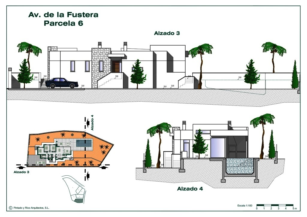 Villas modernes à Benissa Costa