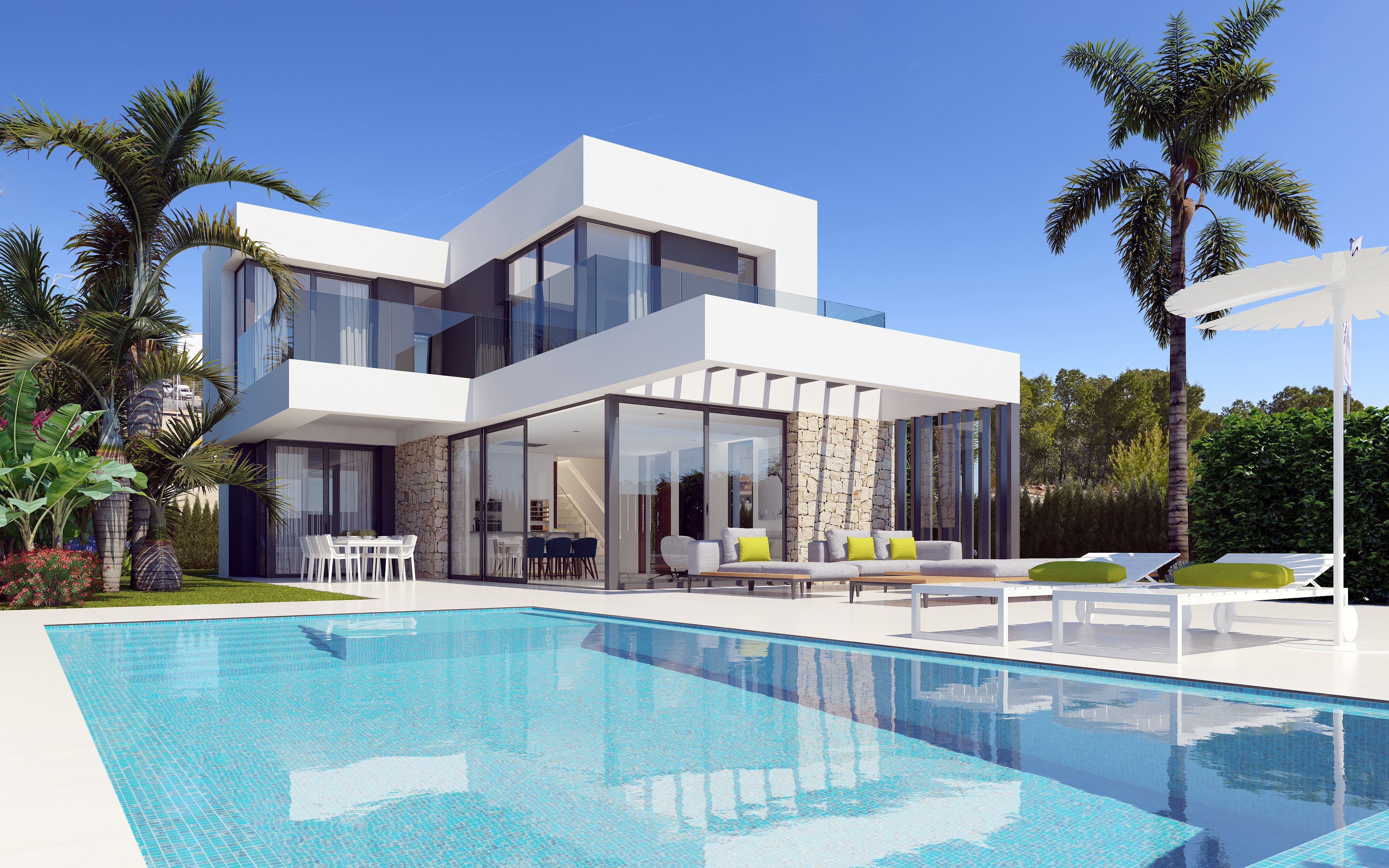 Moderna Villa a Estrenar en Finestrat Cerca del Mar