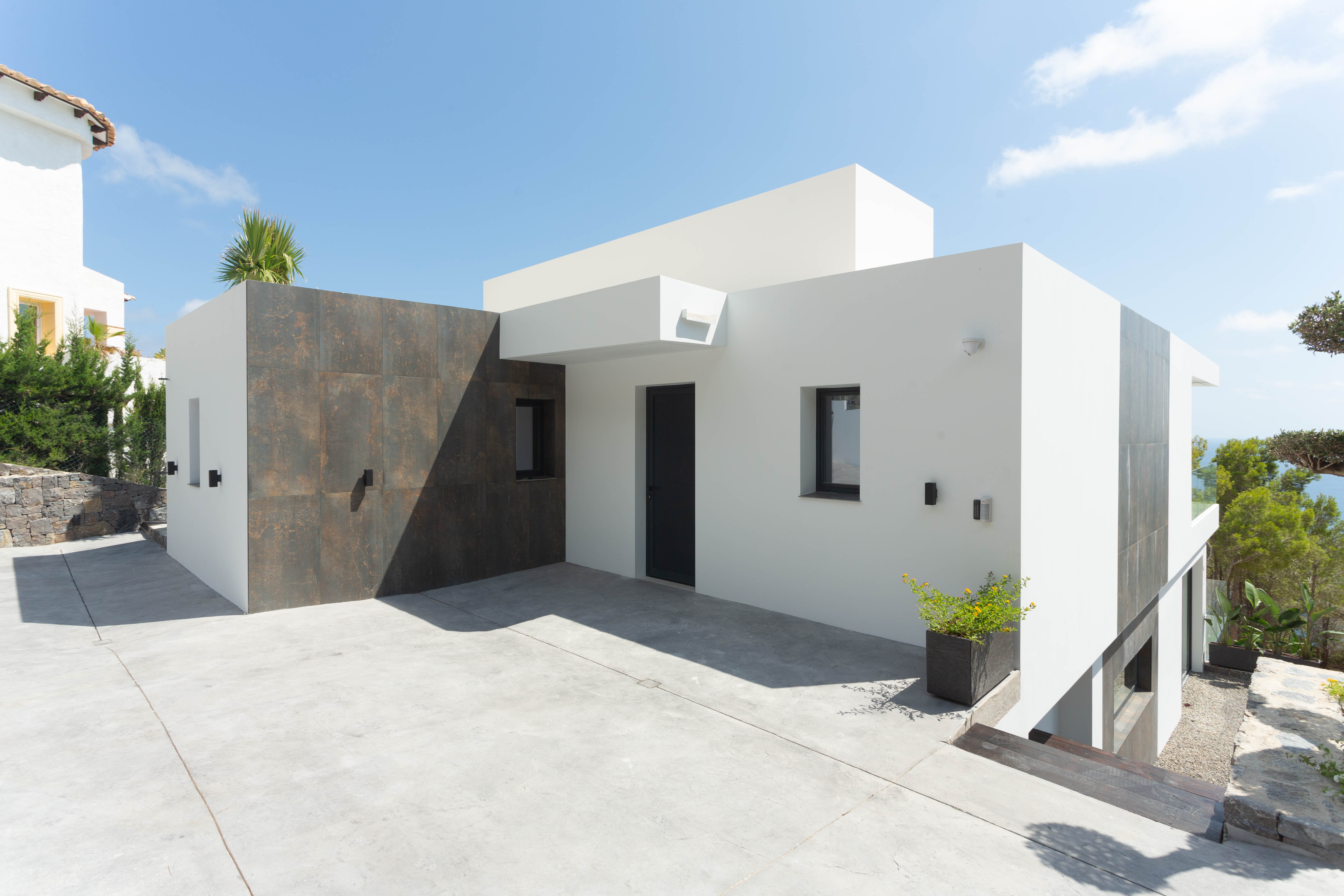 Moderne Villa in Altea mit herrlichem Blick auf das Mittelmeer