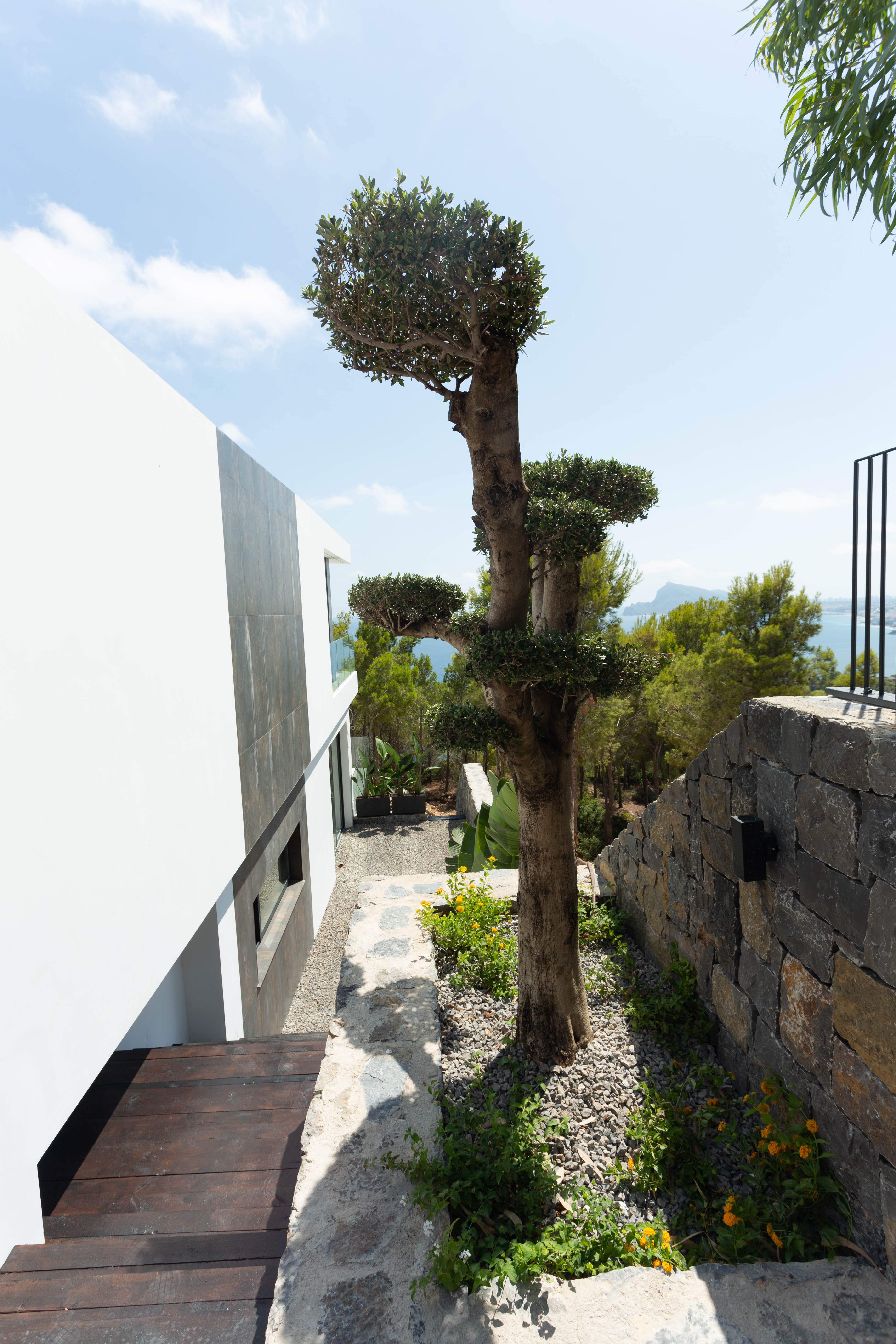 Moderne Villa in Altea mit herrlichem Blick auf das Mittelmeer