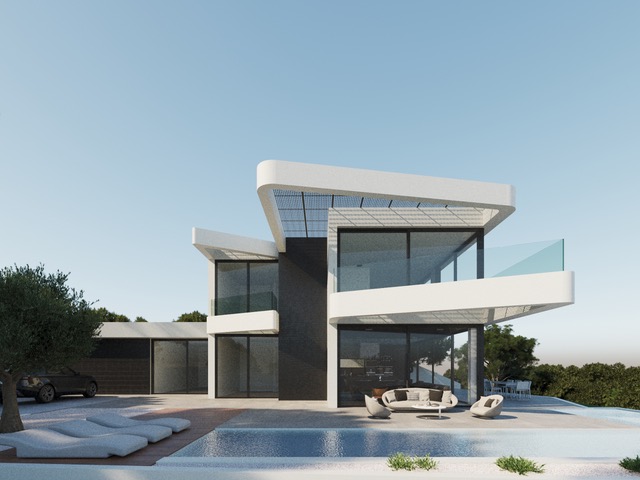 Luxe villa in Altea La Vieja met uitzicht op zee