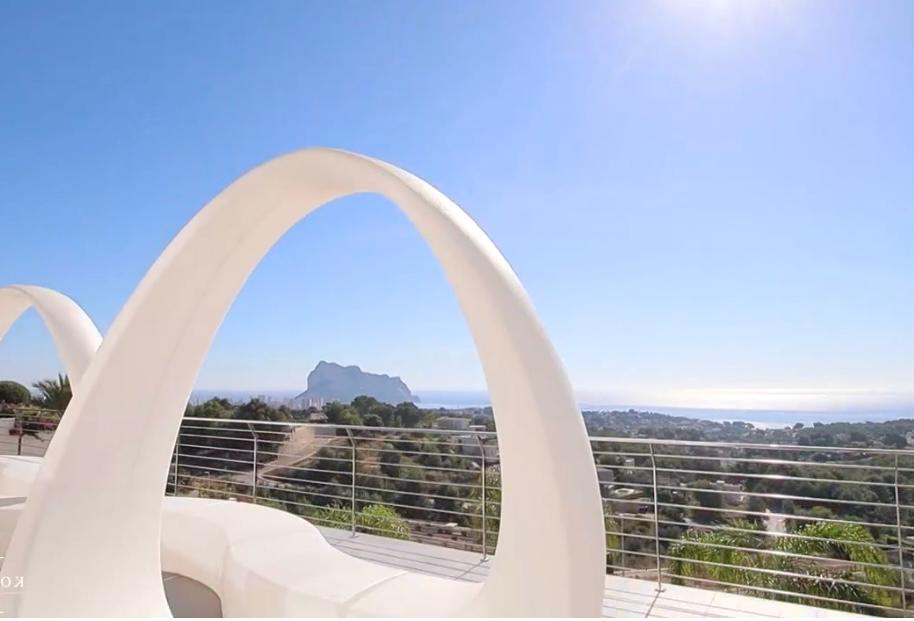 Villa de luxe avec vue sur la mer à La Fustera Benissa