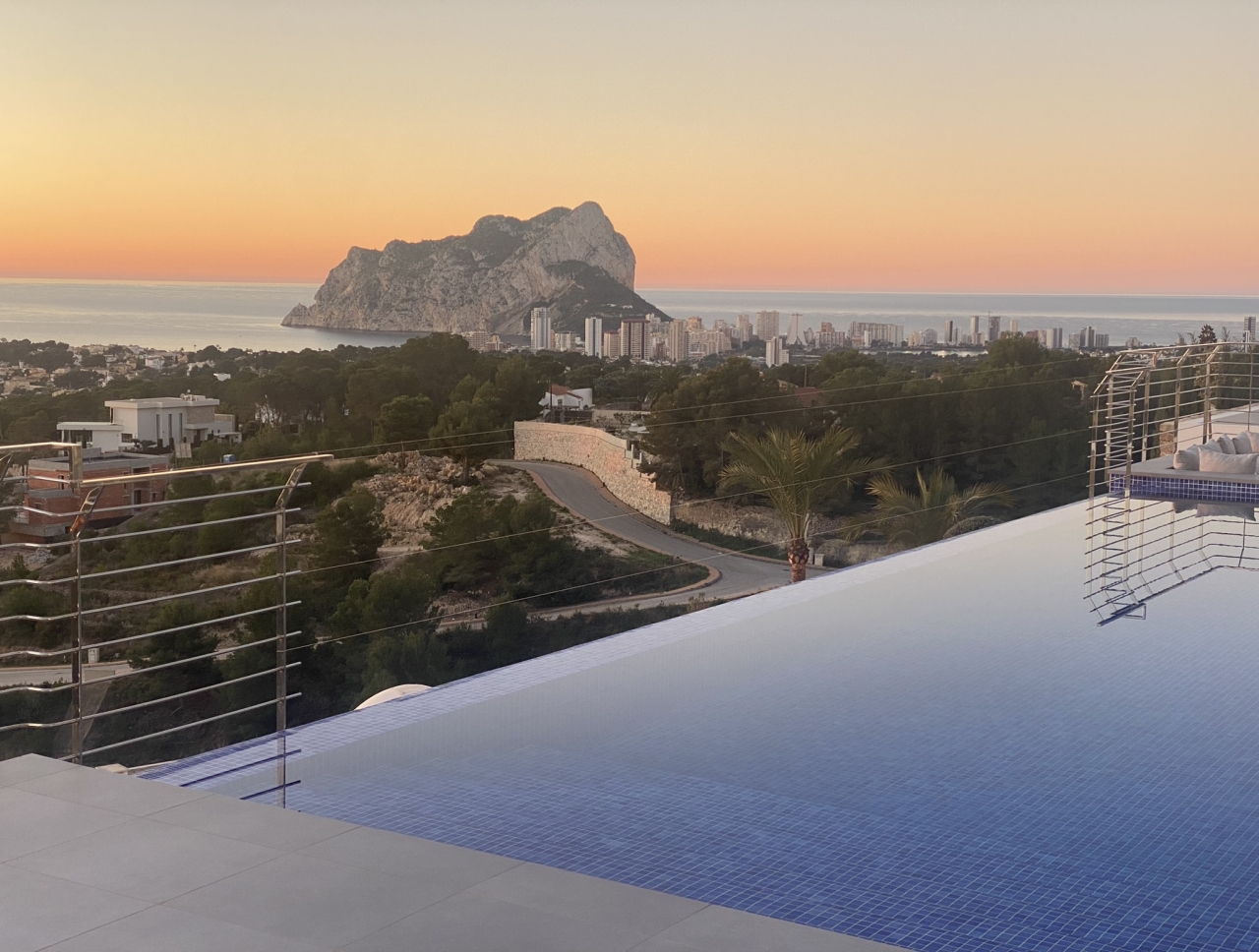 Villa de luxe avec vue sur la mer à La Fustera Benissa