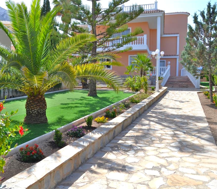 Spacieuse Villa Méditerranéenne avec Vue sur la Mer à Maryvilla Calpe