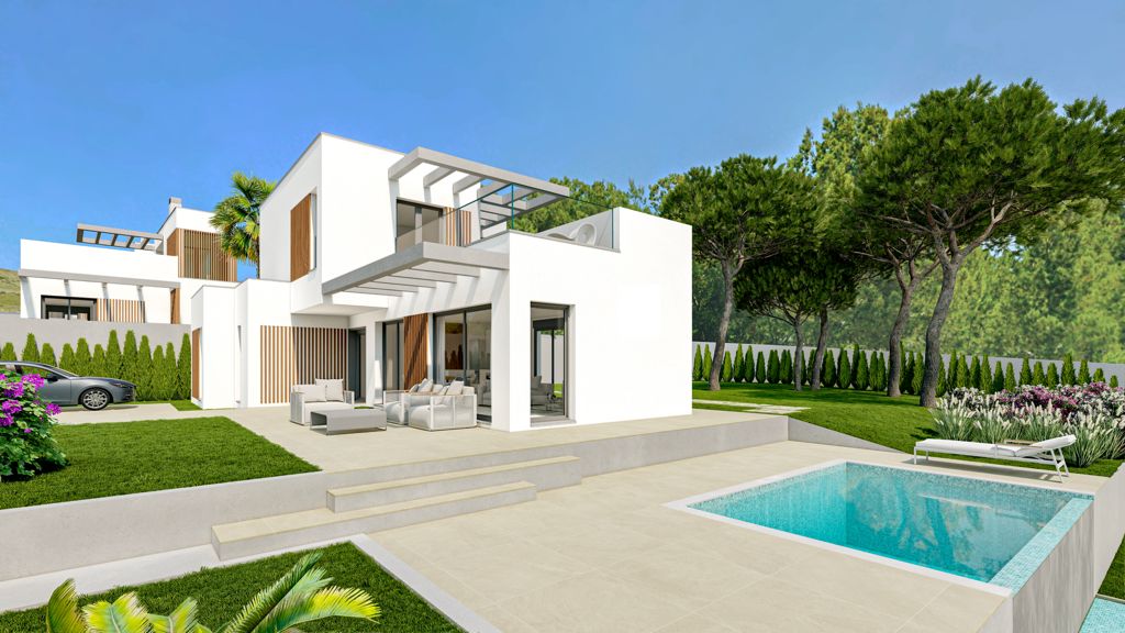 Luxe villa in Sierra Costina Finestrat zeer dicht bij Benidorm