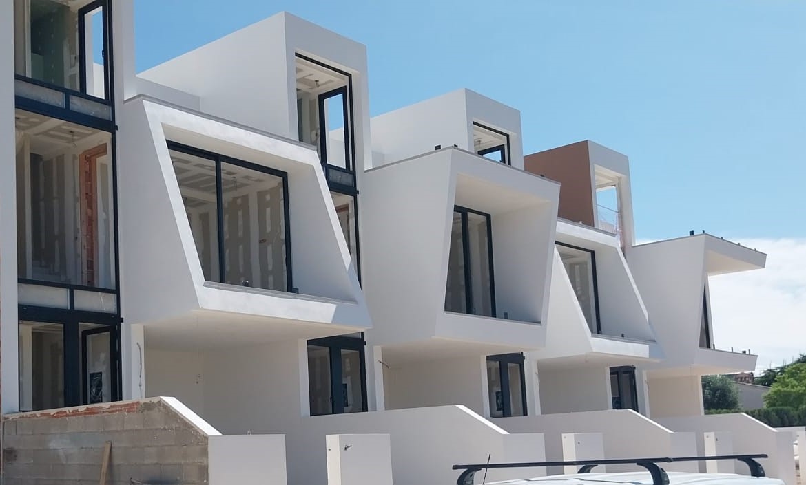 Maisons Jumelées Modernes à Calpe avec Vue Dégagée