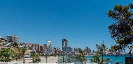 Lyxig duplex i Benidorm vid stranden