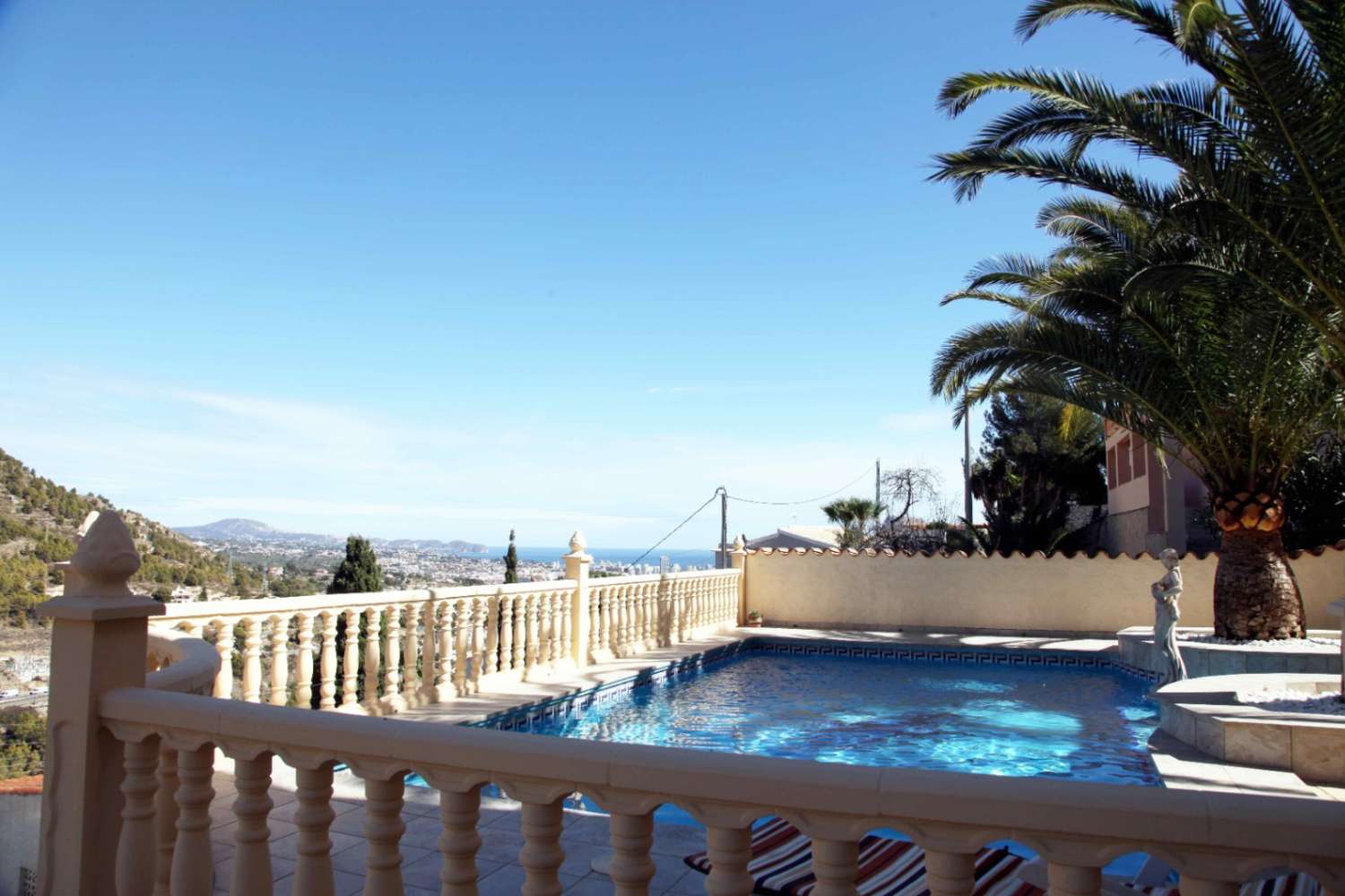 Excellent Villa in Calpe with Mediterranean Sea  Views