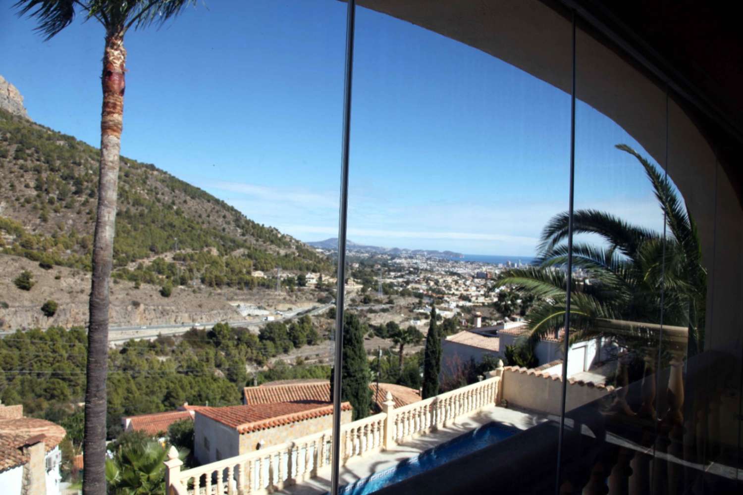 Excellent Villa in Calpe with Mediterranean Sea  Views