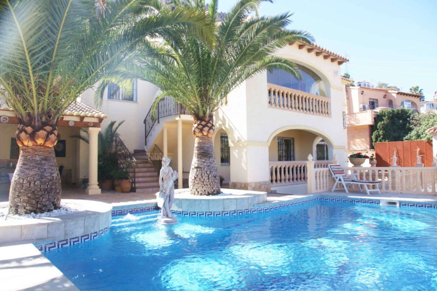 Excellent Villa in Calpe with Mediterranean Sea  Views